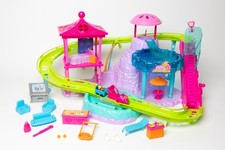 POLLY POCKET Roller Coaster Resort Playset Mattel 2009