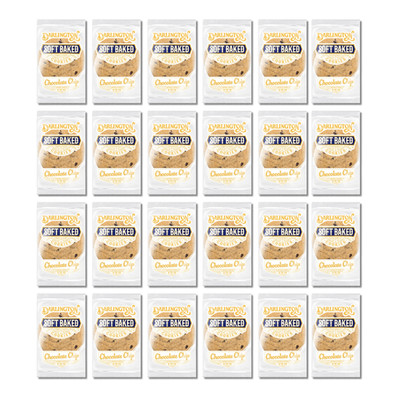 Darlington Soft Chocolate Chip Cookies, 0.75 oz, Individually Wrapped (24-Pack)