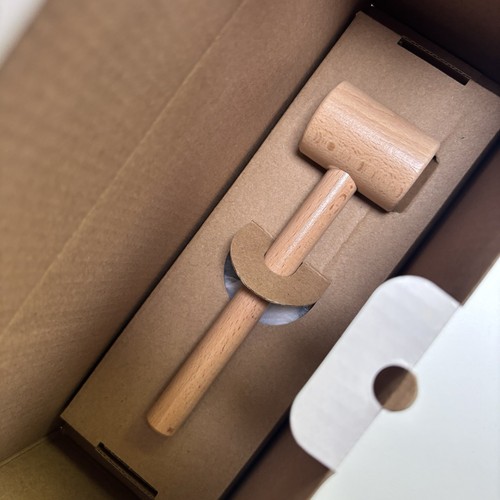 John Lewis Kids Wooden Toy - Hammer Bench.BNWT - Picture 9 of 9