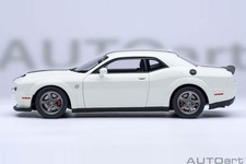 AUTOart 1/18 CHALLENGER SRT SUPER STOCK 2023 (White [KNUCKLE WHITE]) 71766