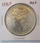 1896-P MORGAN SILVER DOLLAR, GEM BU/MS, NICE+, BRILLIANT WHITE, SHARP STRIKE