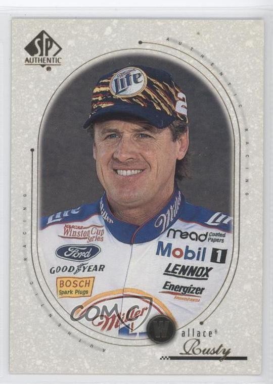 1999 SP Authentic Sample Rusty Wallace #SPAS2 HOF 6z2