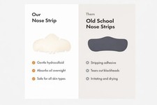 Nose Acne Patch Hydrocolloid Large Crescent StripPore  Blackhead Spot Treatment