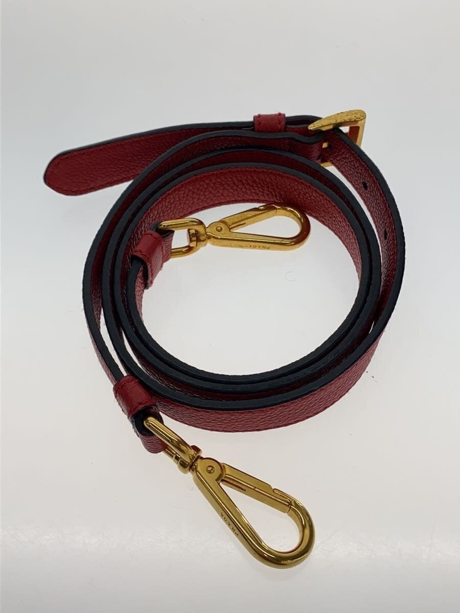 PRADA Handbag Leather RED BN2769 260211-1 thumbnail 7