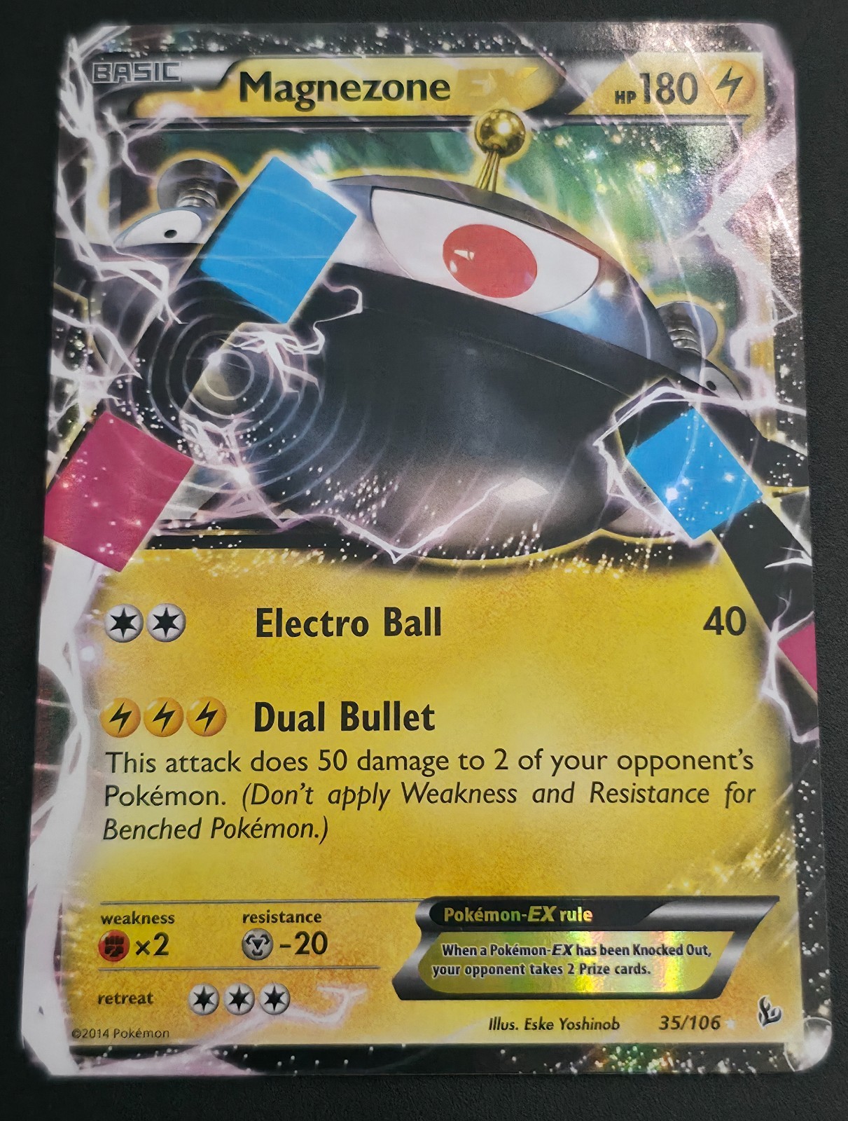 Magnezone EX Ultra Rare XY - Flashfire Holo 35/106 - NM/LP
