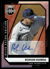 2021 Elite Extra Edition Signatures #146 Rohan Handa Auto - BB