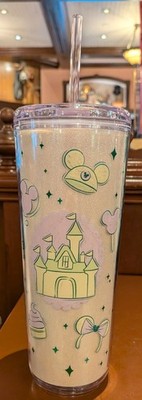 Disneyland Resort x Starbucks Summertime Castle Acrylic Tumbler w/straw New 2026