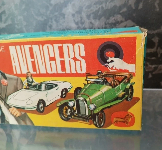 Juego de regalo vintage Corgi GS40 40 The Avengers completo en excelente caja original Foto 3 de 4