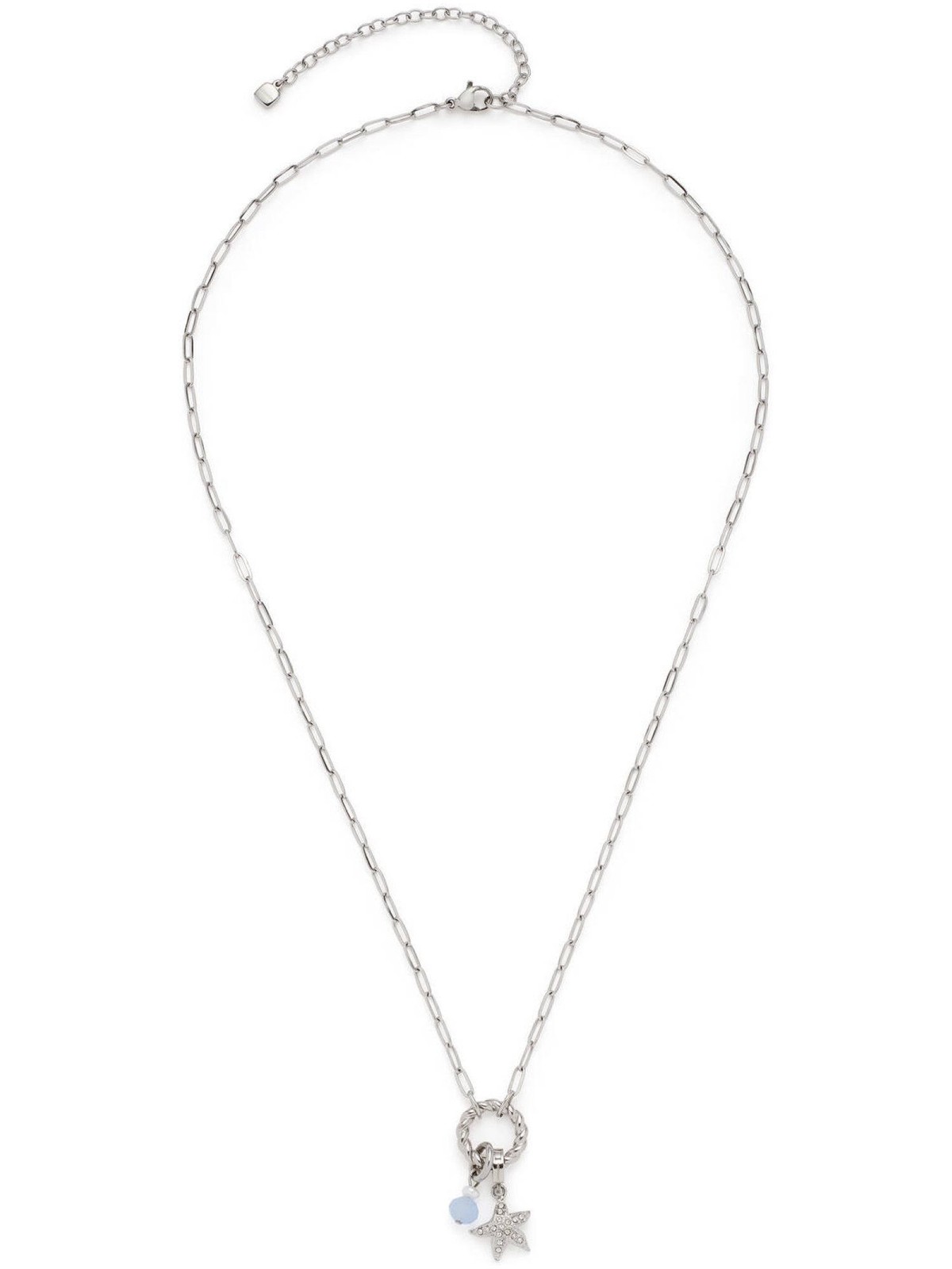 Leonardo 026200 Damen Collier Franzi Edelstahl Blau 57 cm