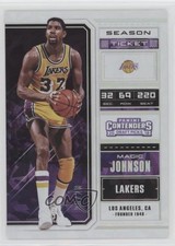 2018 Contenders Draft Picks Season Ticket Cracked Ice /23 Magic Johnson HOF 7y2