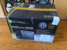 Silverstone SST-SG08 black Sugo Series Mini-ITX SFF Case NEW
