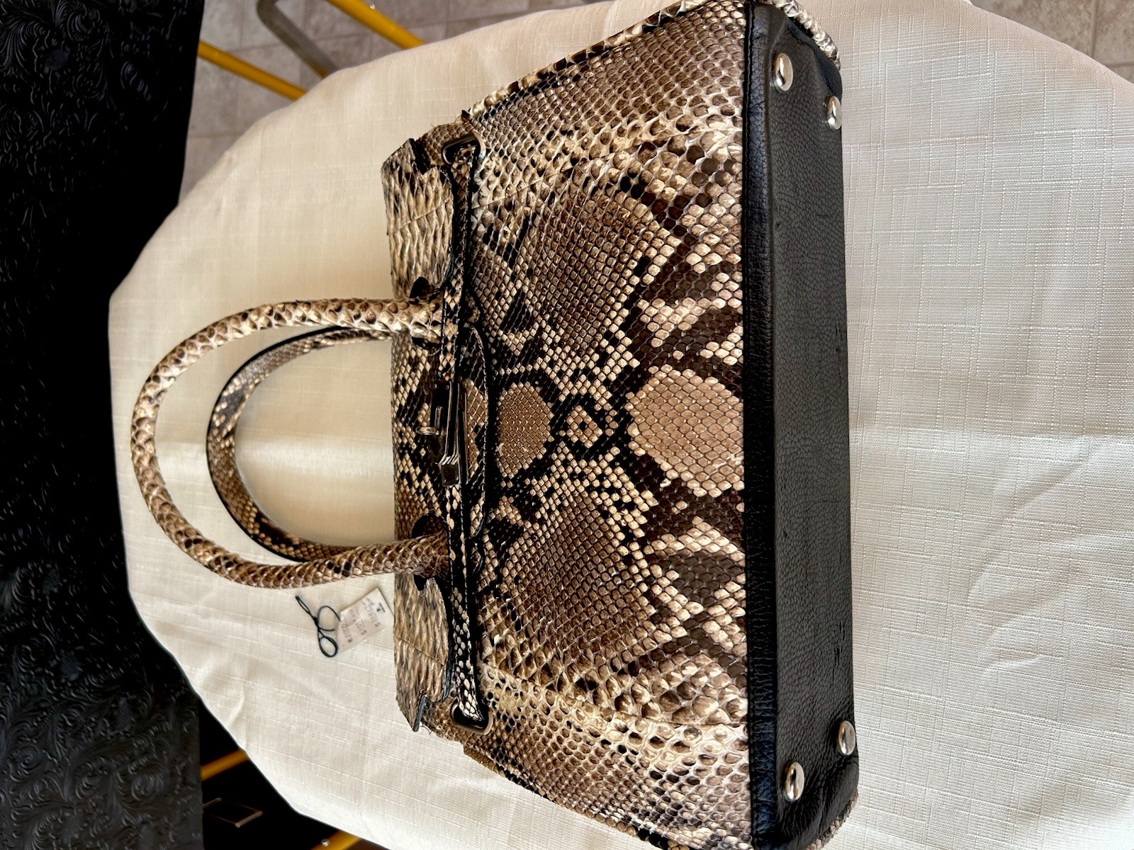 Rugero By Rodgers Python Handbag - image 2