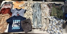 Baby Boys 3-12 Months Clothes Lot of 14 pieces Name Brands