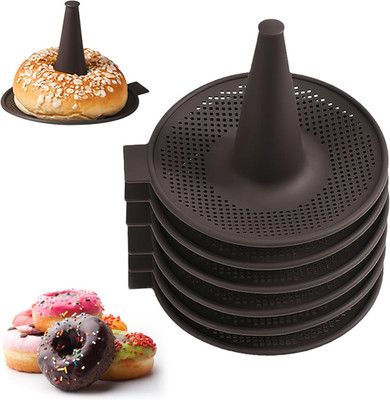 Silikon Donut-Form Zum Backen, 6-Teiliges Silicone Baking Molds Donut-Pfannen-Se