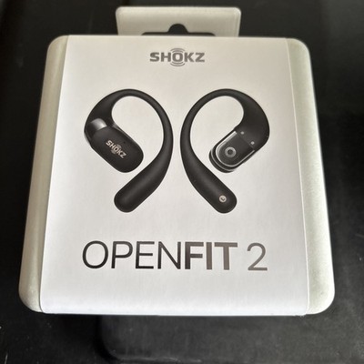 BRAND New Shokz OpenFit 2 True Wireless Open-Ear Earphones - Black T920