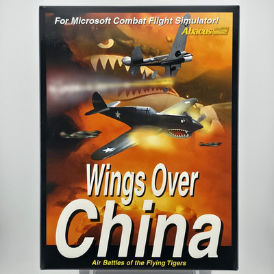 Wings Over China: For MS Combat Flight Simulator, 1999, Big Box, New & Sealed