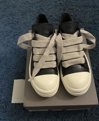 Rick Owens Leather Jumbo Lace Size 46