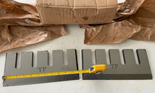 2 Lindana TP 760 230 wood chipper machine blades 278mm x 130mm x 12mm old stock