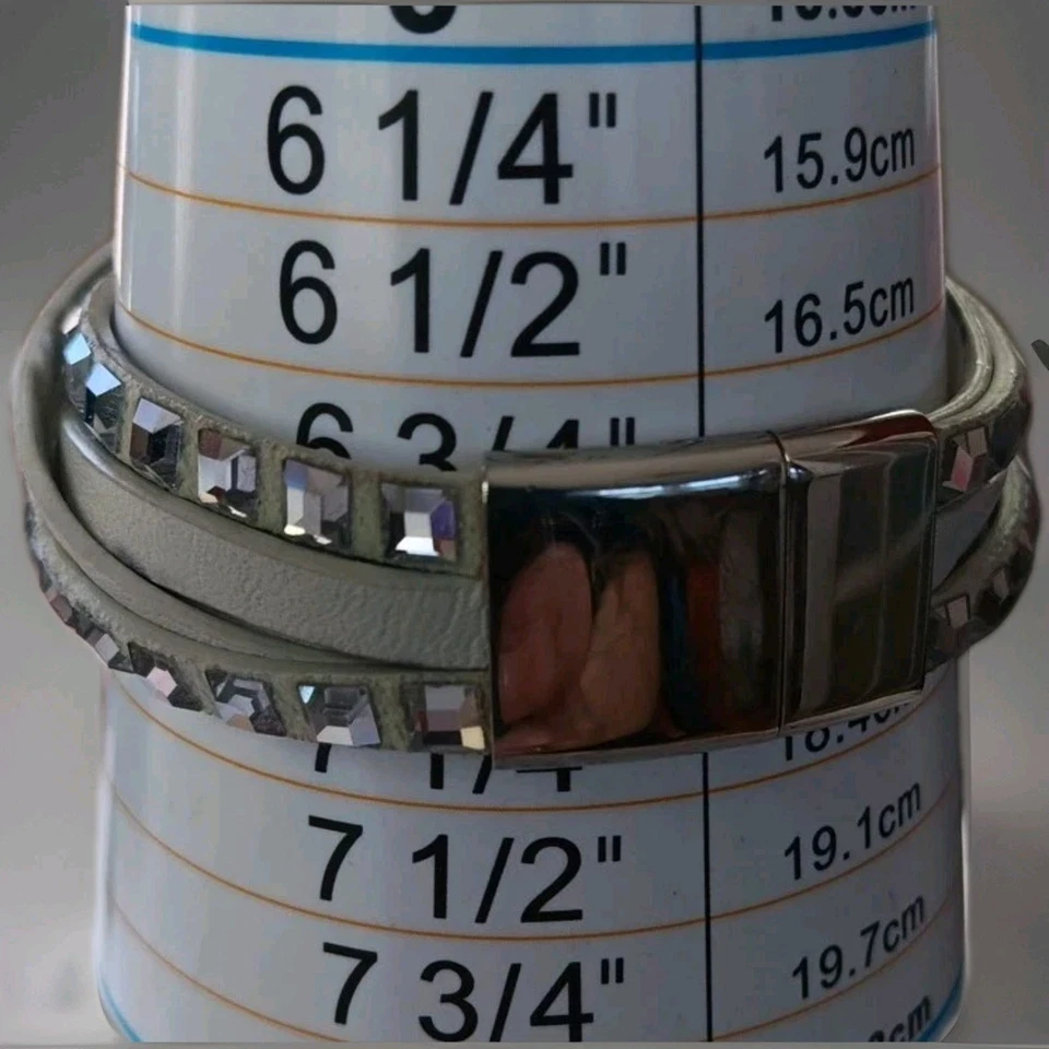 Swarovski  Bracelet, Multi Strand,  Magnetic Clasp - Image 4 of 4