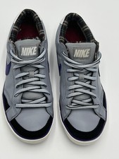 Nike Court Low Mens 8 Light Gray Purple