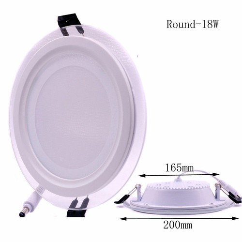 1/10x Dimmable 6W 9W 12W 18W LED Recessed Ceiling Glass Panel Down Light Lamp LT - Picture 8 of 15