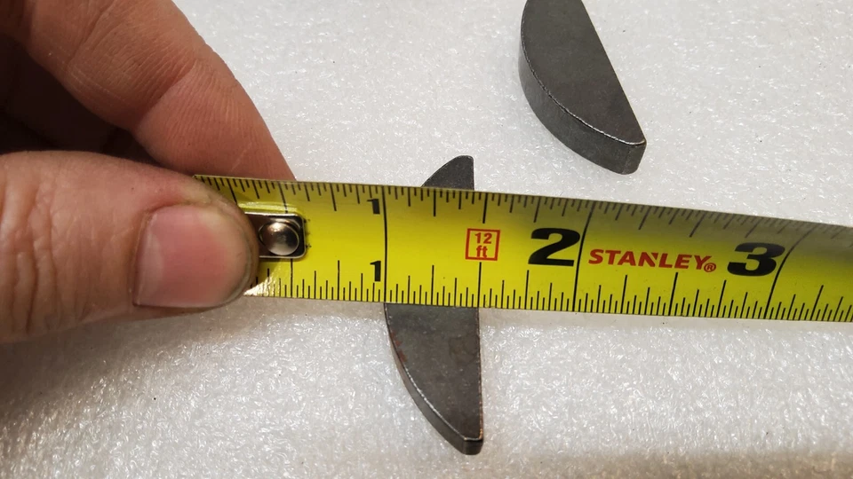 Llave Woodruff para cosechadora internacional NOS 118001 5/16x1 3/4x1/2 Foto 4 de 4