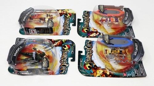BANDAI CARTOON NETWORK THUNDERCATS THUNDER LYNX FIGURES LOT MINT MOC CARDED - Picture 4 of 11