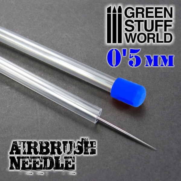 Aguja para Aerografo de 0,5mm - Para Modelismo Miniaturas Pintura Maquetas ...