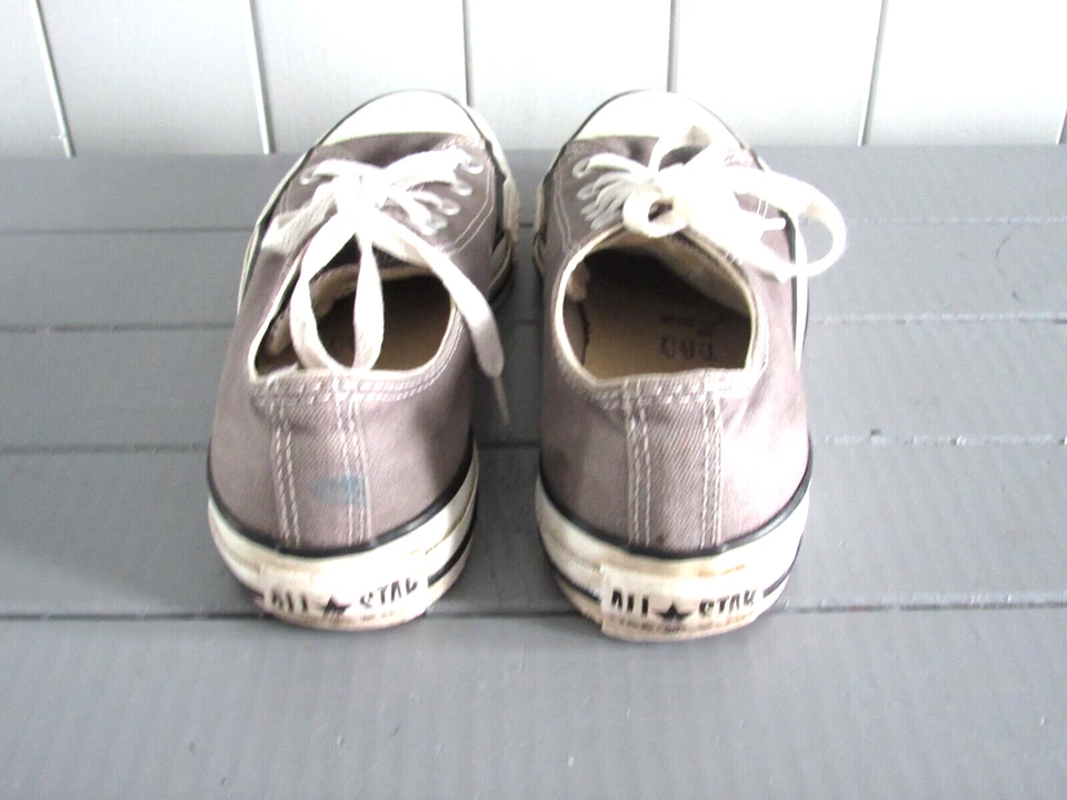 CONVERSE, BASKETS BASSES EN TOILE GRISE P 36.5 - Photo 4/4