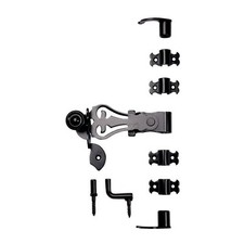 Ferrure de Volet, ACCESSOIRES D'ESPAGNOLETTE PROVENCE CROCHETS COURBES