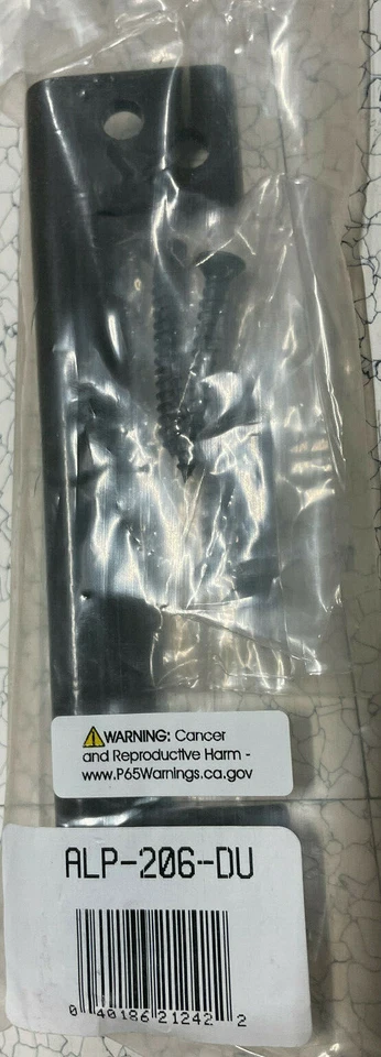 DON-JO MFG Don-Jo ALP-206-DU Outswinging Door Latch Protector Brown