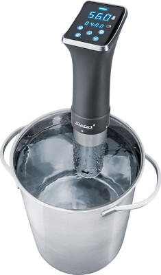 Steba SV 80 - Sous-Vide Garer - Wifi-Funktion - Temperaturregelung - Timer