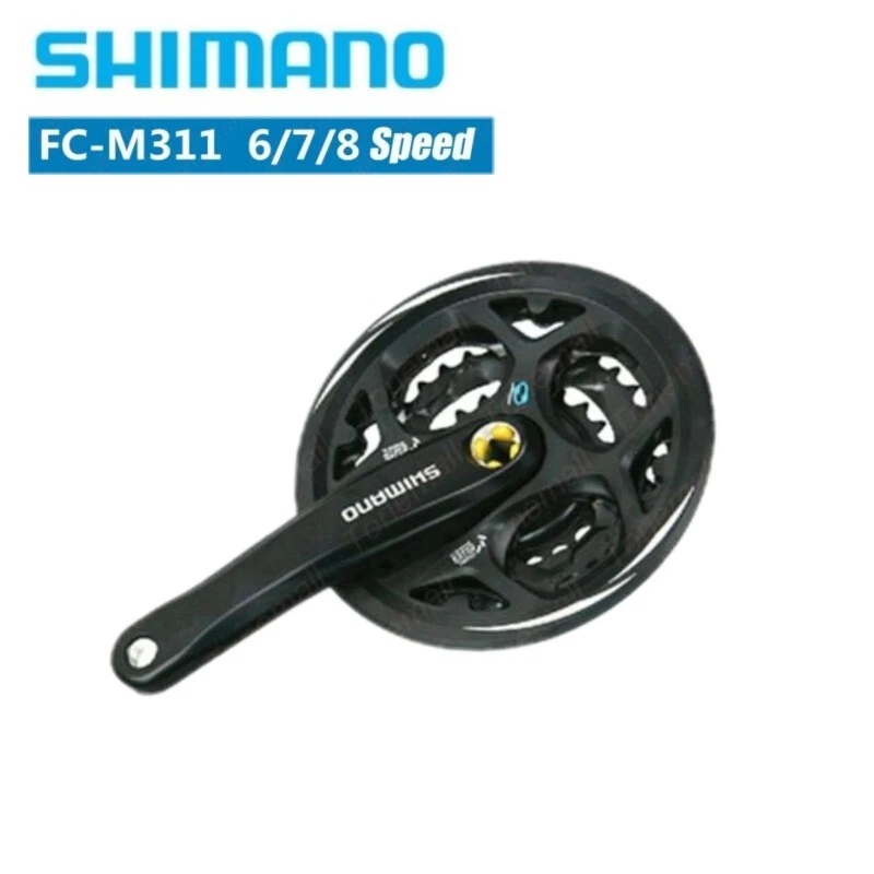 Shimano m311 best sale crankset