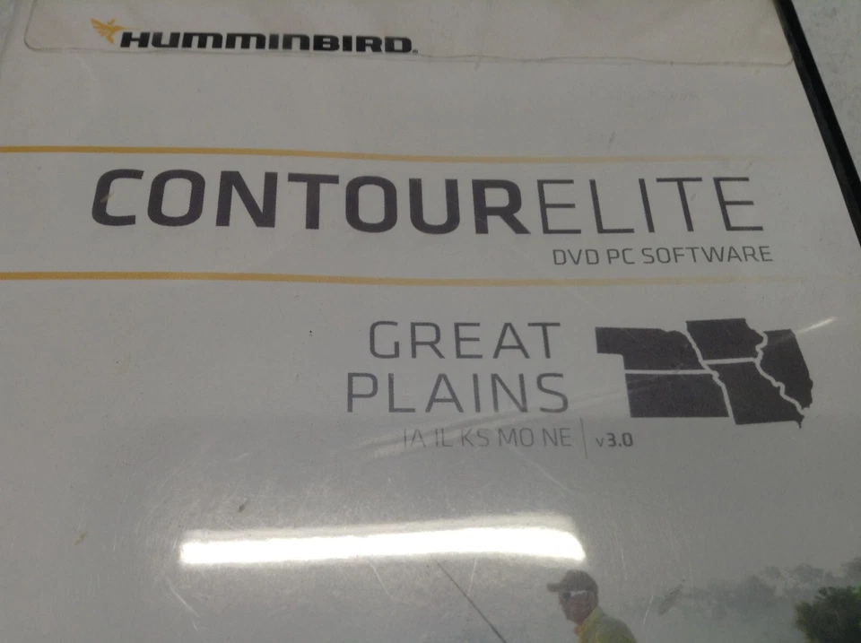 Humminbird 600018-2 Contour Elite v3.0 DVD PC Software Great Plains - Image 2 of 4