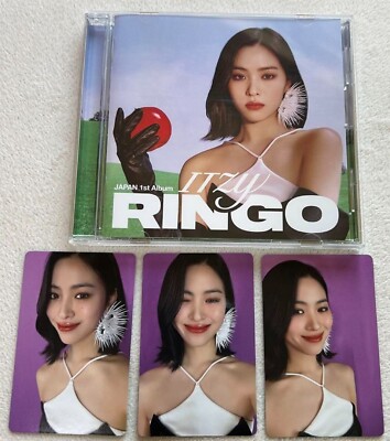 ITZY RINGO MIDZY FC SOLO JAPAN ver. CD PHOTO CARD OFFICIAL