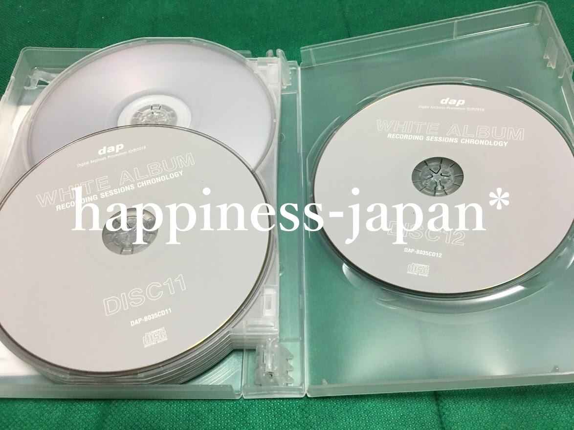 洋楽 WHITEALBUM RECORDING SESSIONS CHRONOLOGY BEATLES / WHITE ALBUM : RECORDING SESSIONS CHRONOLOGY