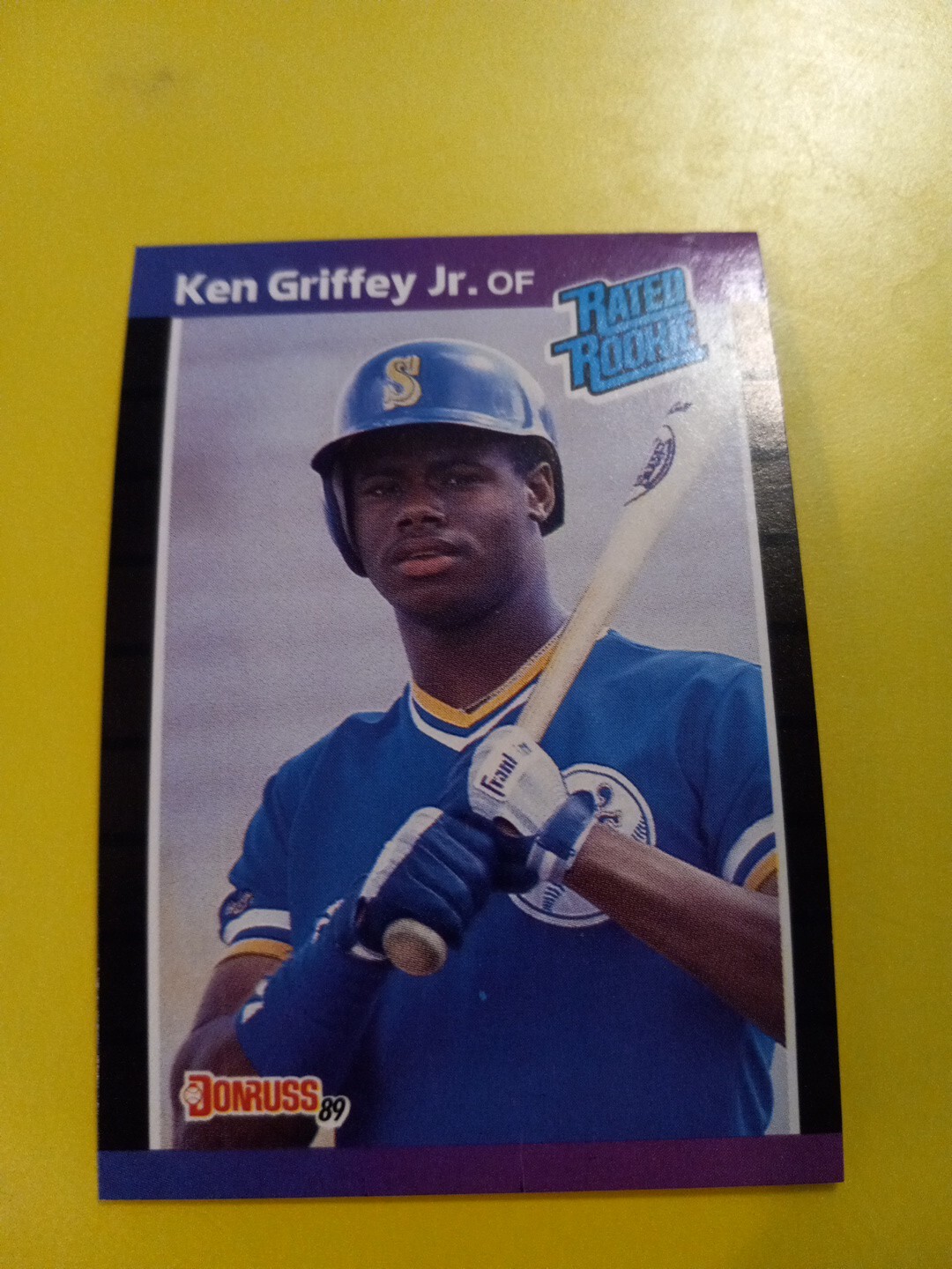 KEN GRIFFEY JR., OF DONRUSS 1989 (1988 LEAF) RATED