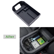 Fits For Toyota RAV4 2019-2024 Car Center Console Armrest Storage Box Tray Black