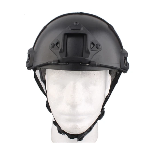 Emerson Tactical Fast Helmet Airsoft MH Type Casque w/ NVG Shroud + Side Rail - Bild 2 von 13