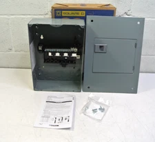 Square D QO612L100DF 100A 6 Spaces 12 Circuits Enclosure 240V