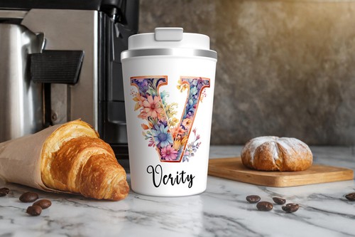 Personalized Insulated Double Walled Stainless Steel Travel Mug 350ml - Picture 44 of 52