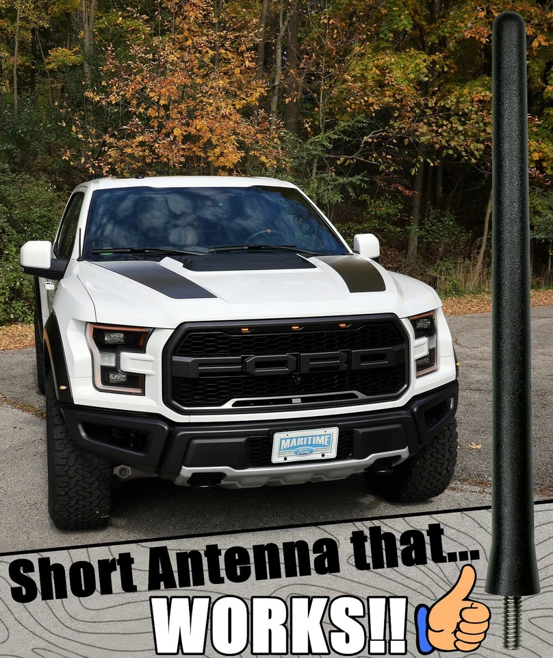 ANTENA CORTA "LA ORIGINAL" 6 3/4" SE ADAPTA A: 07-24 Jeep Wrangler JK/JL | Gladiator Foto 4 de 4