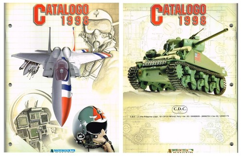 1998 CDC Armour Collection Aircraft & Tank Series Catalog (80 Pages)