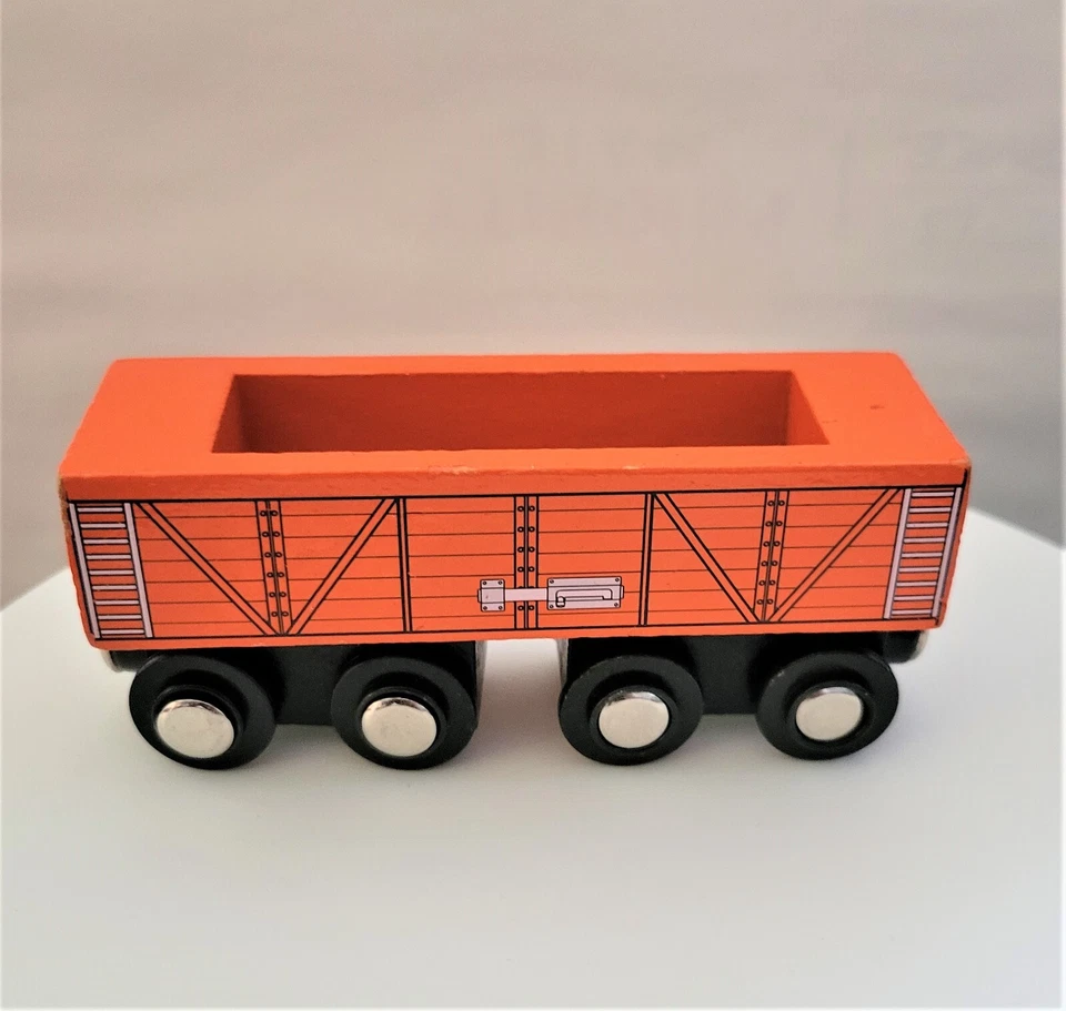 Tren ferroviario de madera Battat Foto 3 de 4