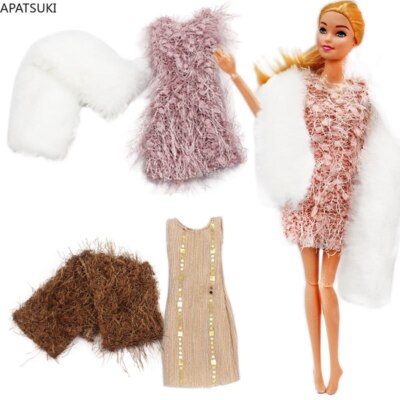 Fashion Girl Doll Clothes For 11.5'' 1/6 Doll Dress Noble Party Gown Doll Outfits