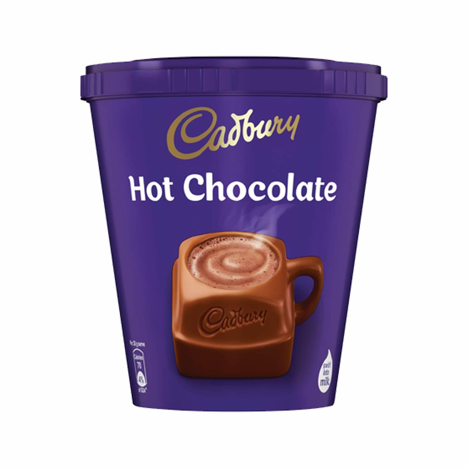 Cadbury the delicious Hot Chocolate Drink Powder Mix , 200 Gms, Pack Of 2 Units