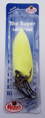 Discontinued Mann's THE SUPER RATTLIN' RAT YELLOW SRC200 NOS