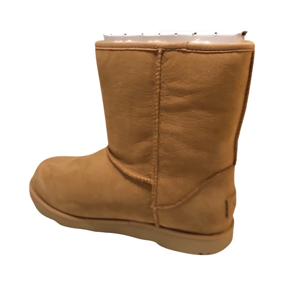 UGG Big Kid's Classic Weather Short II Chestnut Waterproof Boots 1019646K - Image 3 of 4