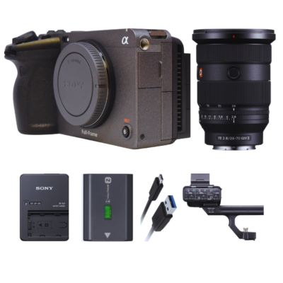 Sony FX3 Full-Frama Cinema Camera with Sony FE 24-70mm f/2.8 GM II