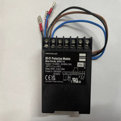 1PCS New Compressor Protection Module KRIWAN SE-E1 34701710